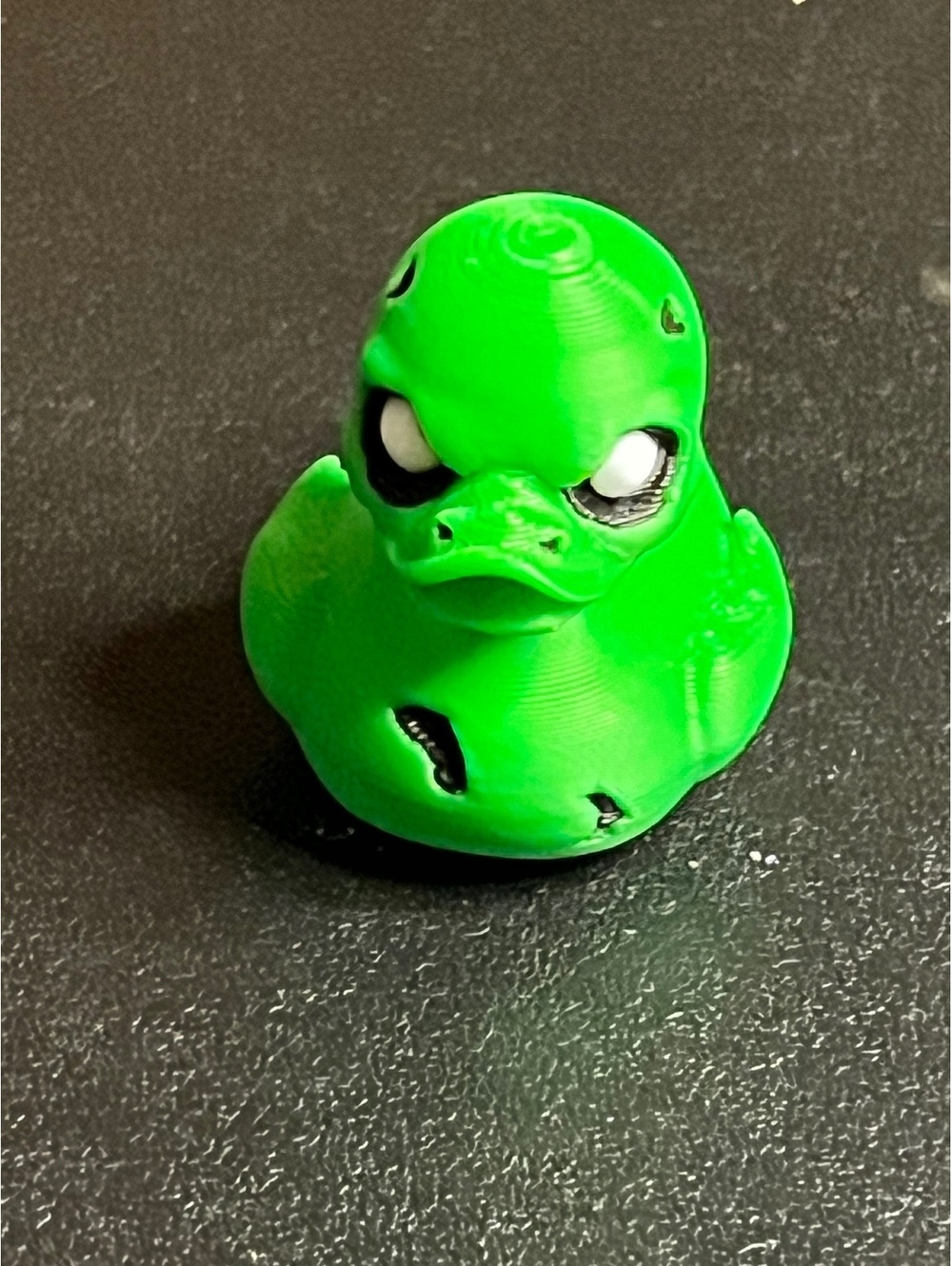 Spooky Green Zombie JEEP Duck - Halloween Vibes!